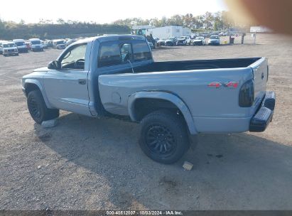 2004 DODGE DAKOTA Gray  Gasoline 1D7GG16K54S618326 photo #4