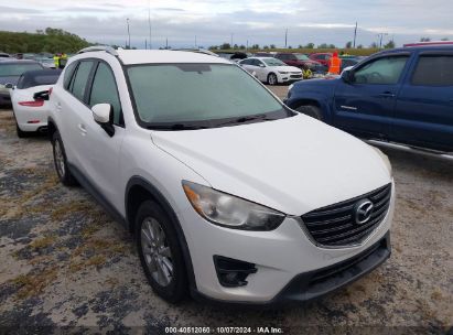 2016 MAZDA CX-5 SPORT White  Gasoline JM3KE2BY3G0643419 photo #1