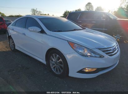 2014 HYUNDAI SONATA LIMITED White  Diesel WD4PF1CD8KP129847 photo #1