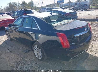 2014 CADILLAC CTS STANDARD Black  Gasoline 1G6AP5SX5E0146301 photo #4