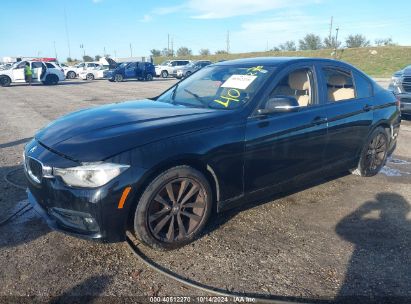 2017 BMW 320I Black  Gasoline WBA8E1G51HNU13858 photo #3