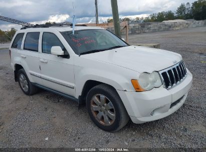 2009 JEEP GRAND CHEROKEE LIMITED White  Gasoline 1J8GR58K09C529203 photo #1