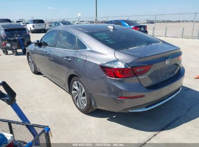 2020 HONDA INSIGHT TOURING Gray  Hybrid 19XZE4F97LE009456 photo #4