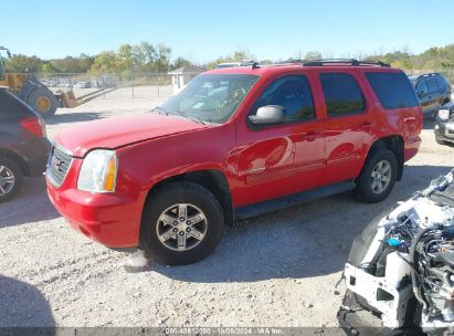 2014 GMC YUKON SLT Red  Flexible Fuel 1GKS2CE09ER205031 photo #3