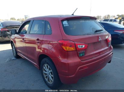 2012 MITSUBISHI OUTLANDER SPORT ES Red  Gasoline JA4AP3AU5CZ003604 photo #4