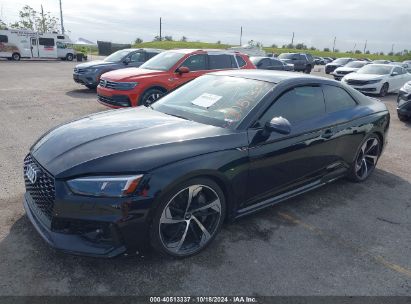 2019 AUDI RS 5 2.9T Black  Gasoline WUAPWAF5XKA903147 photo #3