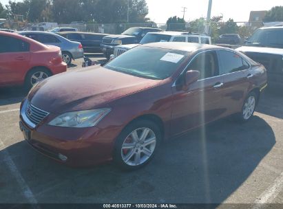 2008 LEXUS ES 350 Burgundy  Gasoline JTHBJ46GX82158748 photo #3