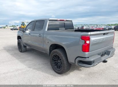 2021 CHEVROLET SILVERADO 1500 4WD  SHORT BED RST Silver  Gasoline 1GCUYEED2MZ162099 photo #4