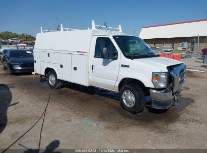 2023 FORD E-350 CUTAWAY White  Gasoline 1FDWE3FN7PDD15375 photo #1