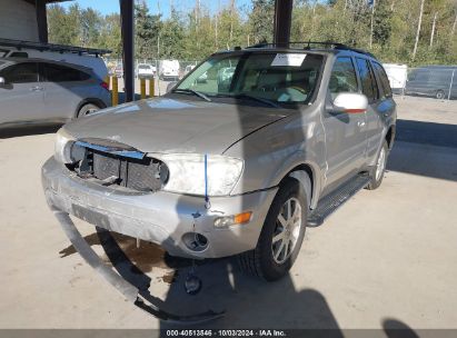 2005 BUICK RAINIER CXL Silver  Gasoline 5GADT13S052246894 photo #3