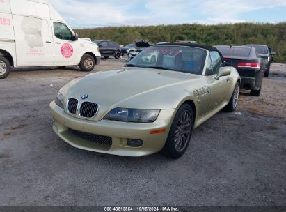 2002 BMW Z3 3.0I Gold  Gasoline 4USCN53472LL50960 photo #3