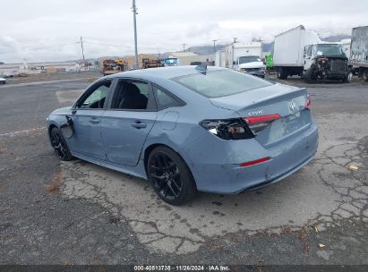 2023 HONDA CIVIC SPORT Gray  Gasoline 2HGFE2F50PH534908 photo #4