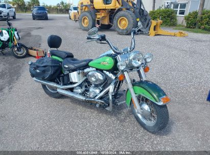 2007 HARLEY-DAVIDSON FLSTC Green  Other 1HD1BW5117Y087405 photo #1