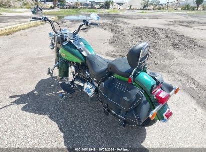 2007 HARLEY-DAVIDSON FLSTC Green  Other 1HD1BW5117Y087405 photo #4