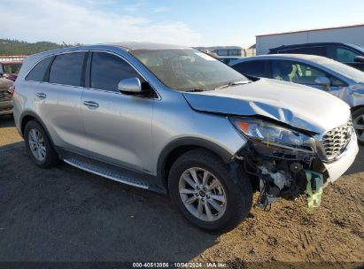 2019 KIA SORENTO 3.3L LX Red  Gasoline 5XYPGDA56KG463124 photo #1