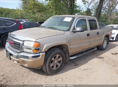 2005 GMC SIERRA 1500 SLE/SLT Gold  Gasoline 2GTEK13TX51388992 photo #3