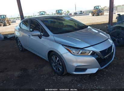 2021 NISSAN VERSA SV XTRONIC CVT Silver  Gasoline 3N1CN8EV9ML859018 photo #1