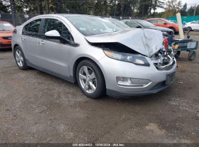 2013 CHEVROLET VOLT Silver  Hybrid 1G1RH6E4XDU118403 photo #1