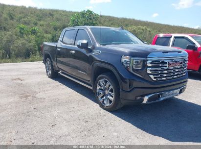 2023 GMC SIERRA 1500 4WD  SHORT BOX DENALI Black  Gasoline 3GTUUGED6PG110809 photo #1