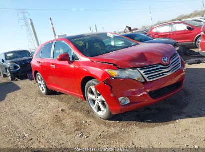 2012 TOYOTA VENZA XLE V6 Red  Gasoline 4T3BK3BB6CU068967 photo #1