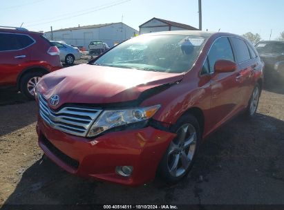 2012 TOYOTA VENZA XLE V6 Red  Gasoline 4T3BK3BB6CU068967 photo #3