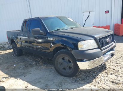 2004 FORD F150 Black  Gasoline 1FTPX125X4FA22826 photo #1