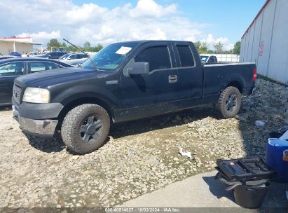 2004 FORD F150 Black  Gasoline 1FTPX125X4FA22826 photo #3