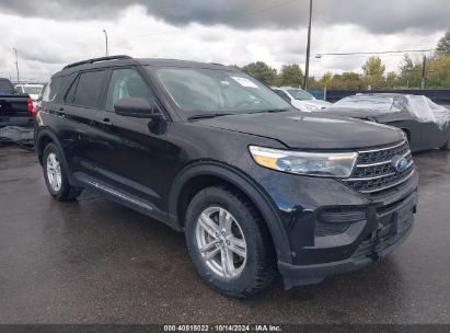 2023 FORD EXPLORER XLT Black  Gasoline 1FMSK8DHXPGA82303 photo #1