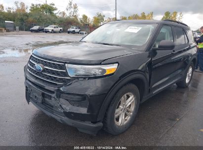 2023 FORD EXPLORER XLT Black  Gasoline 1FMSK8DHXPGA82303 photo #3