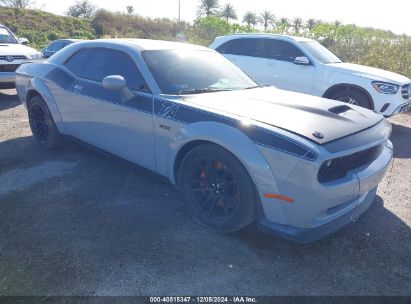 2022 DODGE CHALLENGER R/T SCAT PACK WIDEBODY Gray  Gasoline 2C3CDZFJ0NH155872 photo #1