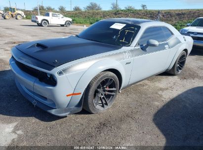 2022 DODGE CHALLENGER R/T SCAT PACK WIDEBODY Gray  Gasoline 2C3CDZFJ0NH155872 photo #3