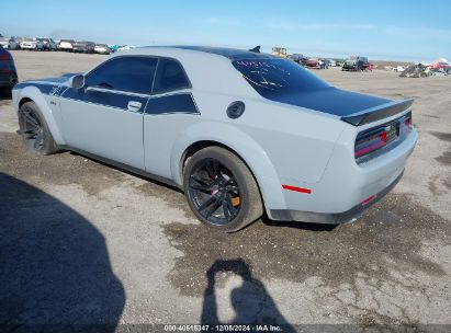 2022 DODGE CHALLENGER R/T SCAT PACK WIDEBODY Gray  Gasoline 2C3CDZFJ0NH155872 photo #4