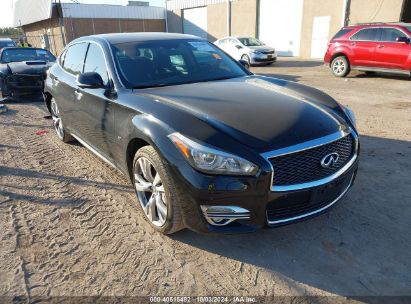 2015 INFINITI Q70L 3.7X Black  Gasoline JN1BY1PR4FM830478 photo #1