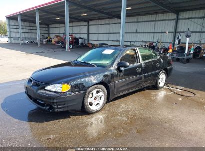 2002 PONTIAC GRAND AM GT1 Black  Gasoline 1G2NV52E32M652754 photo #3