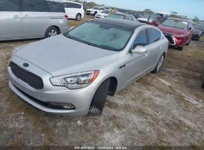 2015 KIA K900 PREMIUM Silver  Gasoline KNALU4D40F6027076 photo #3