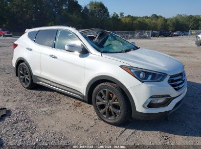 2018 HYUNDAI SANTA FE SPORT 2.0T ULTIMATE White  Gasoline 5XYZW4LA7JG554908 photo #1