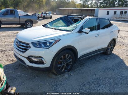 2018 HYUNDAI SANTA FE SPORT 2.0T ULTIMATE White  Gasoline 5XYZW4LA7JG554908 photo #3