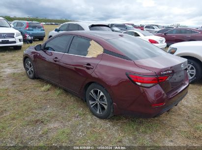 2022 NISSAN SENTRA SV XTRONIC CVT Burgundy  Gasoline 2T2BZMCA5JC146438 photo #4