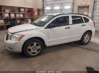 2008 DODGE CALIBER SE White  Gasoline 1B3HB28B78D746627 photo #3