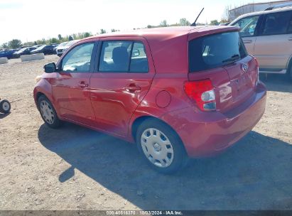 2008 SCION XD Red  Gasoline JTKKU10498J025838 photo #4