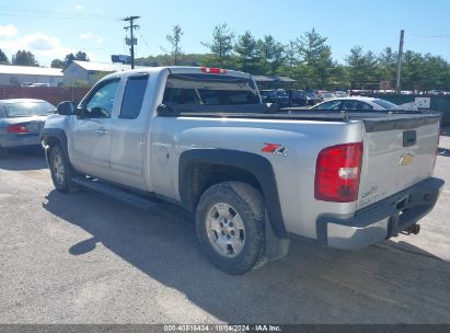 2011 CHEVROLET SILVERADO 1500 LT Silver  Flexible Fuel 1GCRKSE33BZ301134 photo #4