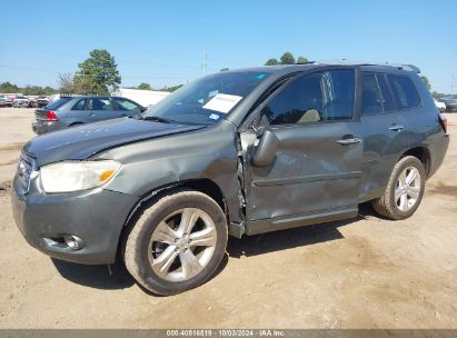 2008 TOYOTA HIGHLANDER LIMITED Gray  Gasoline JTEES42AX82086166 photo #3