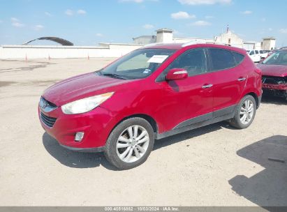 2012 HYUNDAI TUCSON LIMITED Red  Gasoline KM8JUCAC4CU404303 photo #3