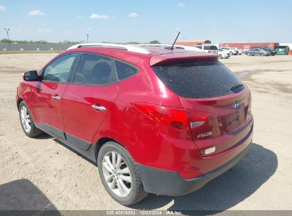 2012 HYUNDAI TUCSON LIMITED Red  Gasoline KM8JUCAC4CU404303 photo #4