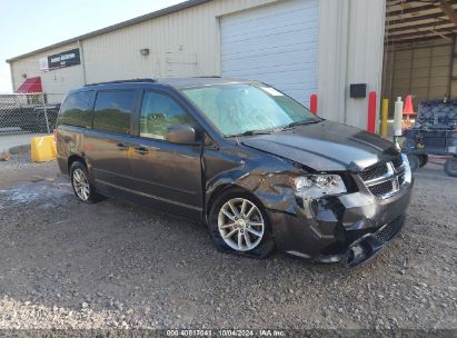 2016 DODGE GRAND CARAVAN SXT Gray  Flexible Fuel 2C4RDGCGXGR257549 photo #1