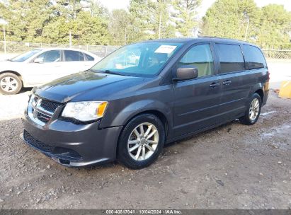 2016 DODGE GRAND CARAVAN SXT Gray  Flexible Fuel 2C4RDGCGXGR257549 photo #3