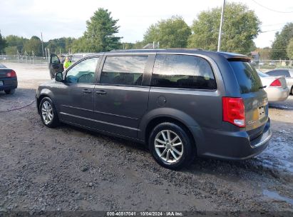 2016 DODGE GRAND CARAVAN SXT Gray  Flexible Fuel 2C4RDGCGXGR257549 photo #4