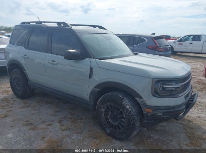 2021 FORD BRONCO SPORT BADLANDS Gray  Gasoline 1FDWE3FS4HDC76901 photo #1