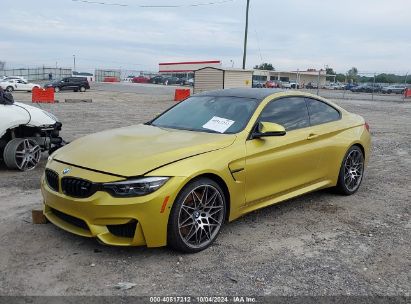 2018 BMW M4 Gold  Gasoline WBS4Y9C56JAC88054 photo #3