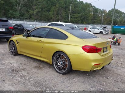 2018 BMW M4 Gold  Gasoline WBS4Y9C56JAC88054 photo #4